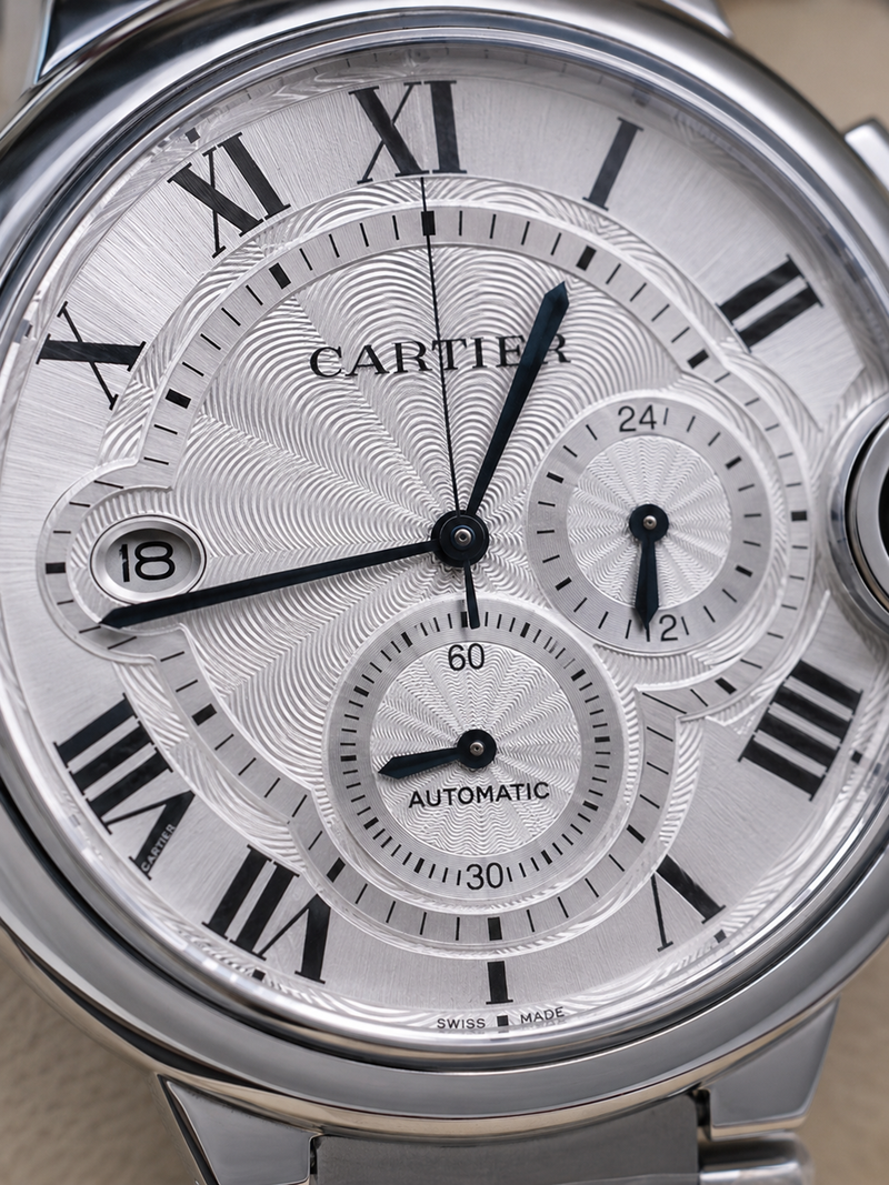 CARTIER BALLON BLEU CHRONOGRAPH ACERO – 42 MM