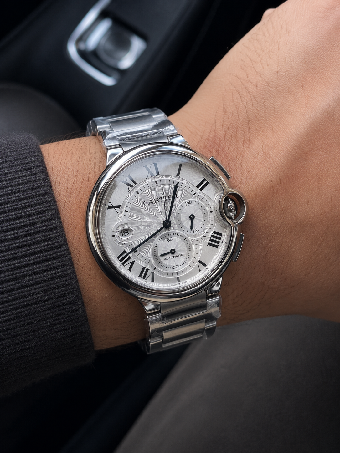 CARTIER BALLON BLEU CHRONOGRAPH ACERO – 42 MM