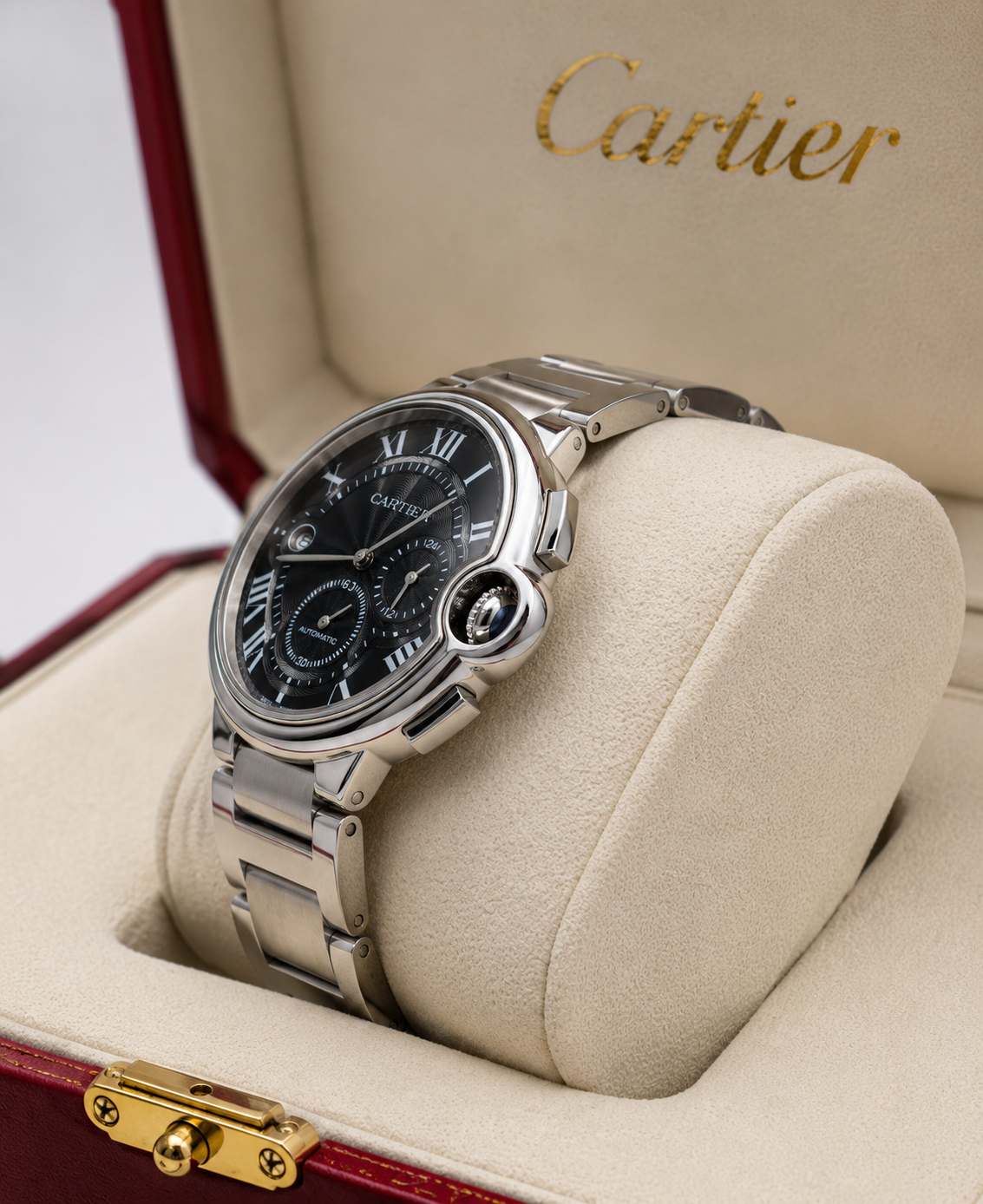 CARTIER BALLON BLEU CHRONOGRAPH NEGRO – 42 MM