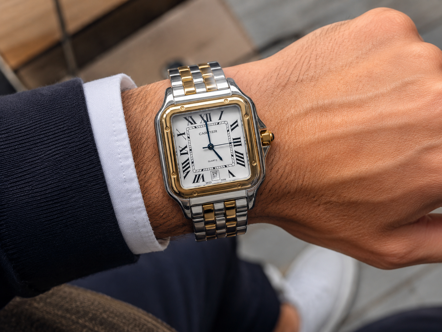 CARTIER PANTHÈRE BICOLOR – 40 MM