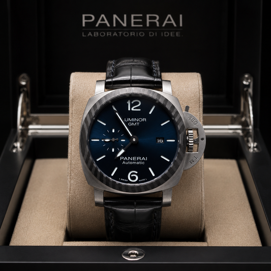 PANERAI LUMINOR GMT AUTOMATIC CABALLERO – 44 MM