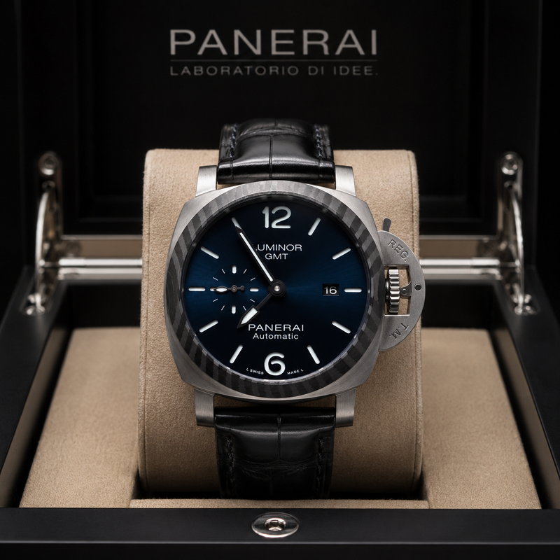 PANERAI LUMINOR GMT AUTOMATIC CABALLERO – 44 MM
