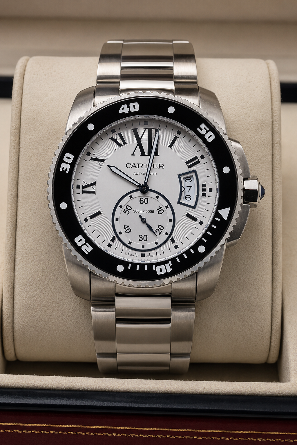 CARTIER DIVER AUTOMÁTICO 42 MM – ESFERA BLANCA