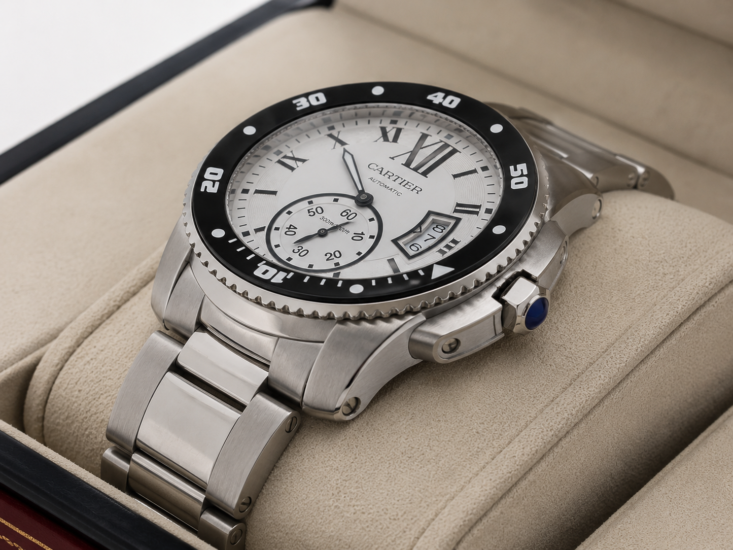 CARTIER DIVER AUTOMÁTICO 42 MM – ESFERA BLANCA