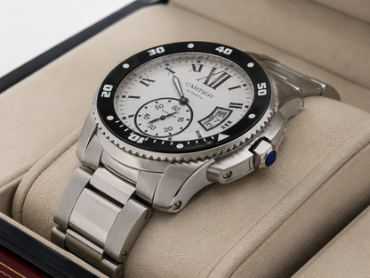 CARTIER DIVER AUTOMÁTICO 42 MM – ESFERA BLANCA