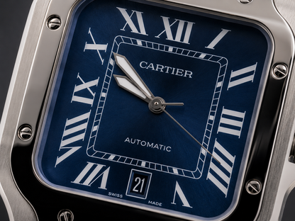 CARTIER SANTOS DE CARTIER AUTOMÁTICO 40 MM – ESFERA AZUL