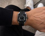 CARTIER SANTOS DE CARTIER AUTOMÁTICO 40 MM – ESFERA NEGRA | BISEL NEGRO