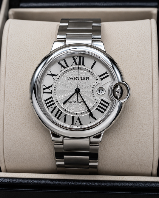 CARTIER BALLON BLEU DE CARTIER AUTOMÁTICO 42 MM – ESFERA PLATEADA