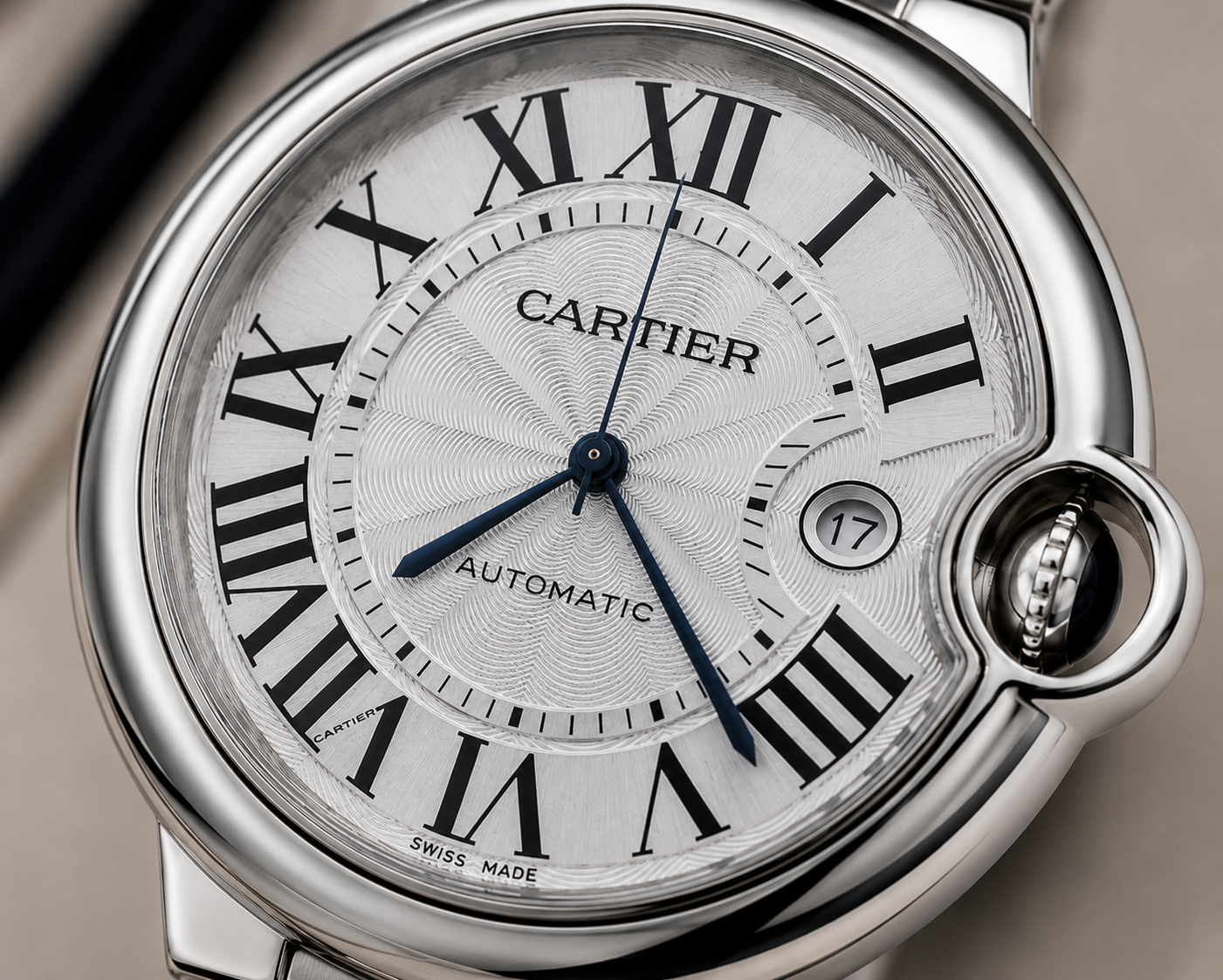 CARTIER BALLON BLEU DE CARTIER AUTOMÁTICO 42 MM – ESFERA PLATEADA