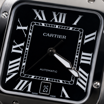 CARTIER SANTOS DE CARTIER AUTOMÁTICO 40 MM – ESFERA NEGRA