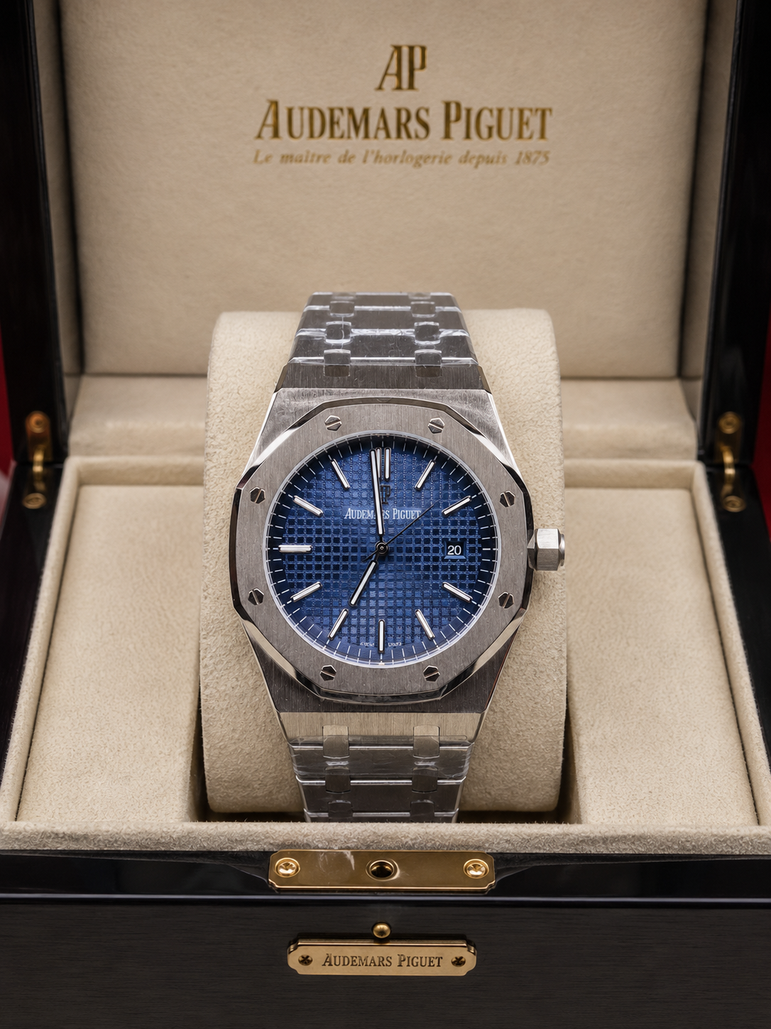 AUDEMARS PIGUET ROYAL OAK AUTOMÁTICO 41 MM – ESFERA AZUL