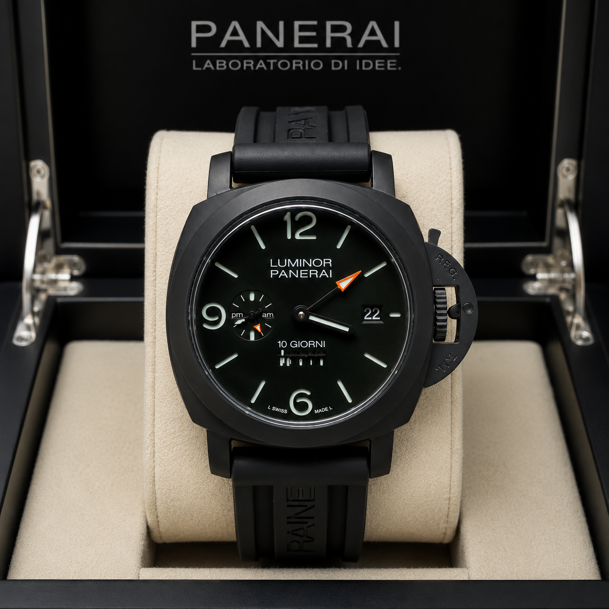 PANERAI LUMINOR 10 GIORNI GMT CABALLERO – 44 MM