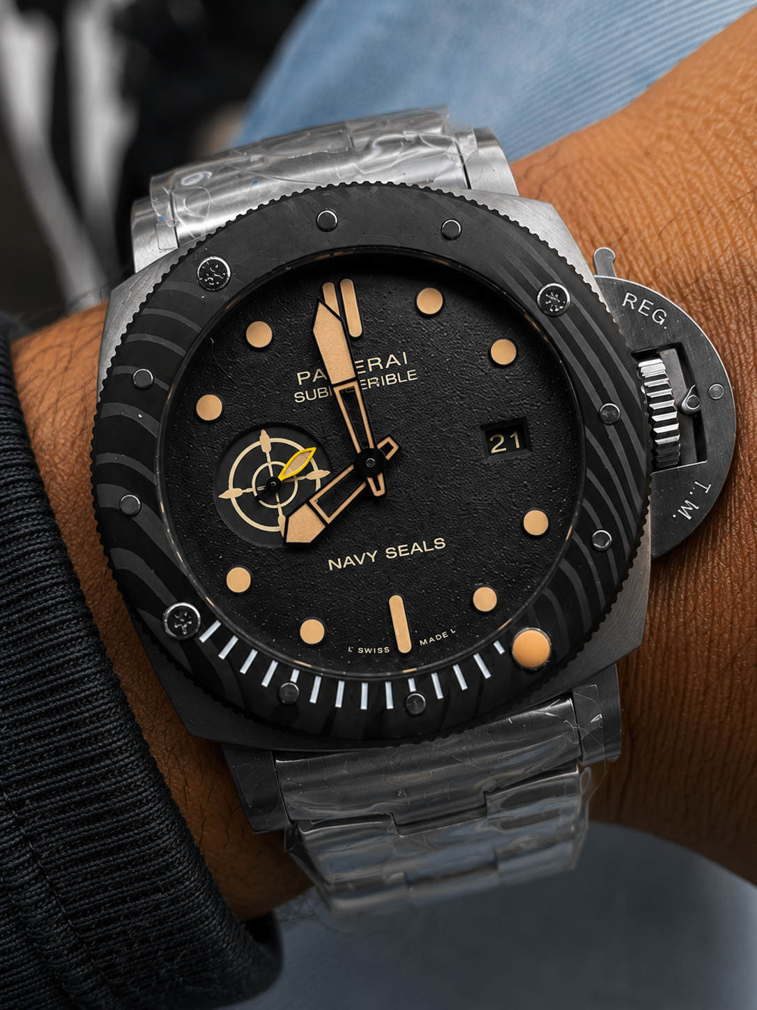 PANERAI SUBMERSIBLE NAVY SEALS CABALLERO – 47 MM