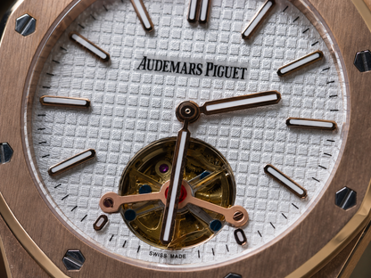 AUDEMARS PIGUET ROYAL OAK TOURBILLON 41 MM – ESFERA PLATEADA