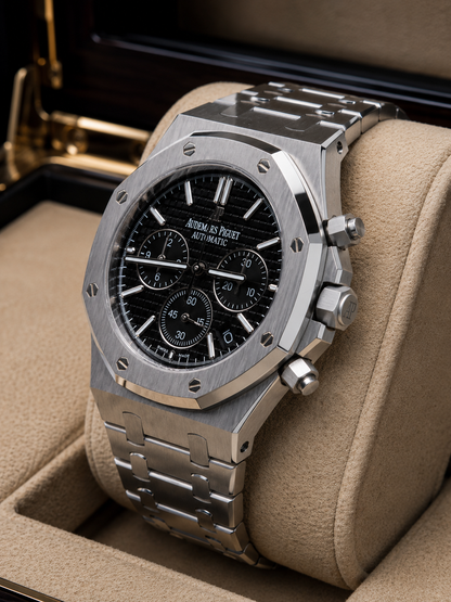 AUDEMARS PIGUET ROYAL OAK CHRONOGRAPH 41 MM – ESFERA NEGRA
