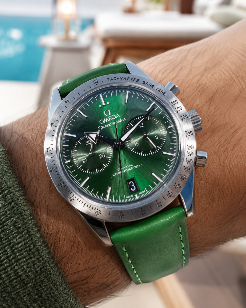 OMEGA SPEEDMASTER ’57 CRONÓGRAFO VERDE