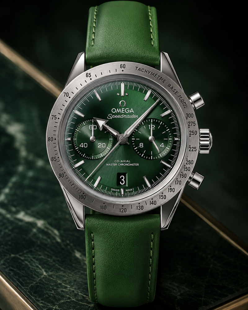 OMEGA SPEEDMASTER ’57 CRONÓGRAFO VERDE