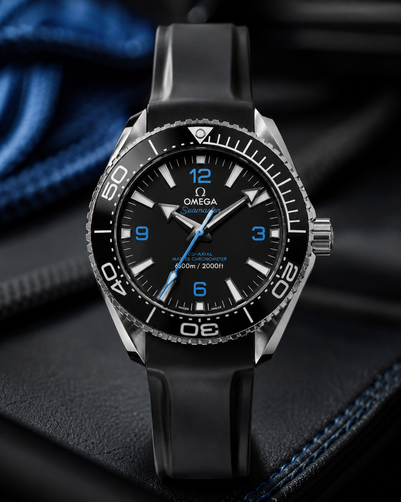 OMEGA SEAMASTER PLANET OCEAN 600M NEGRO Y AZUL