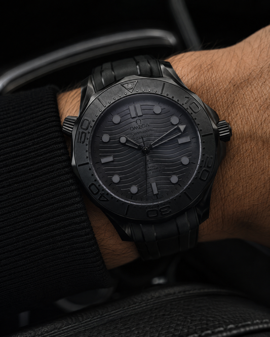 OMEGA SEAMASTER DIVER 300M BLACK BLACK