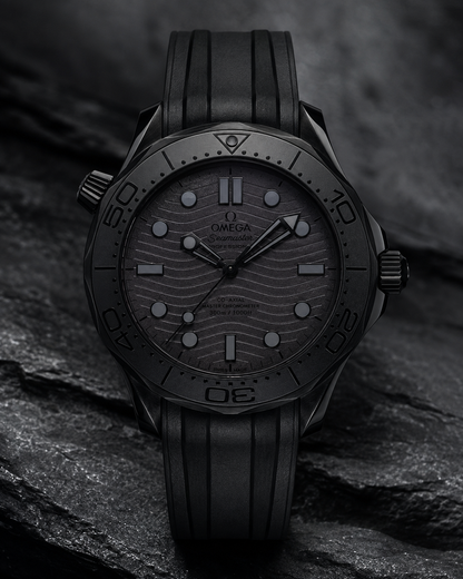 OMEGA SEAMASTER DIVER 300M BLACK BLACK