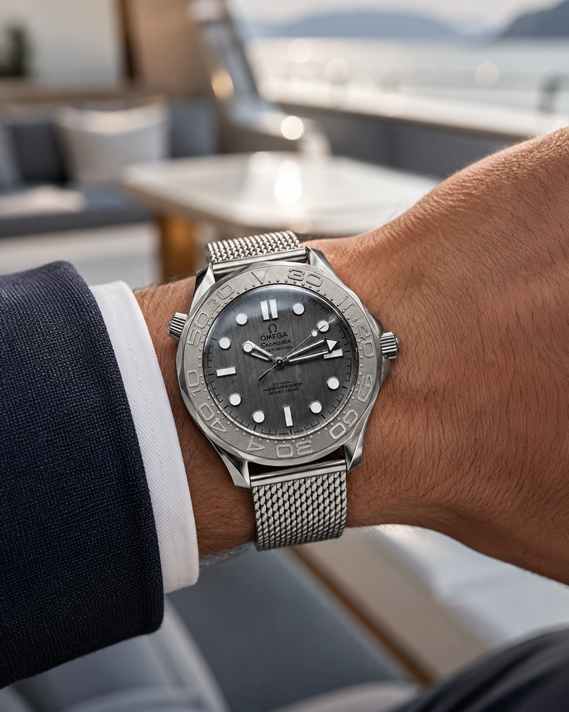 OMEGA SEAMASTER DIVER 300M PLATEADO