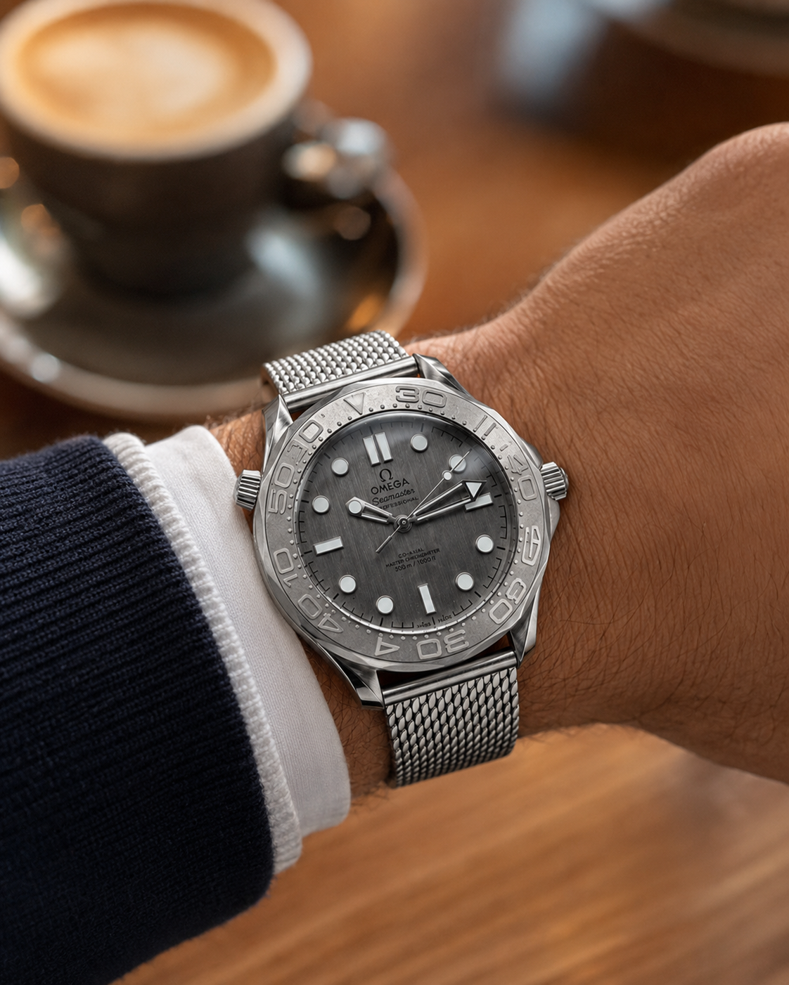 OMEGA SEAMASTER DIVER 300M PLATEADO