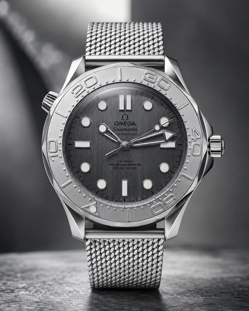 OMEGA SEAMASTER DIVER 300M PLATEADO