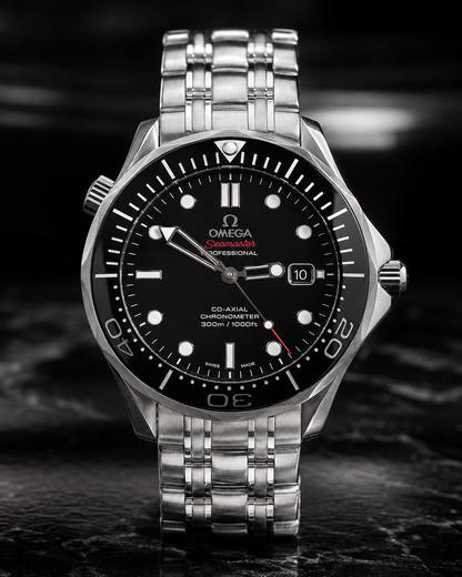 OMEGA SEAMASTER DIVER 300M NEGRO