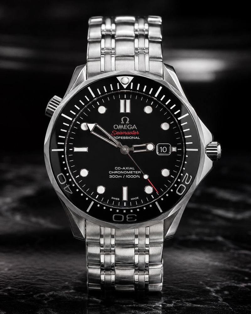 OMEGA SEAMASTER DIVER 300M NEGRO