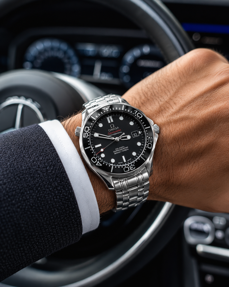 OMEGA SEAMASTER DIVER 300M NEGRO