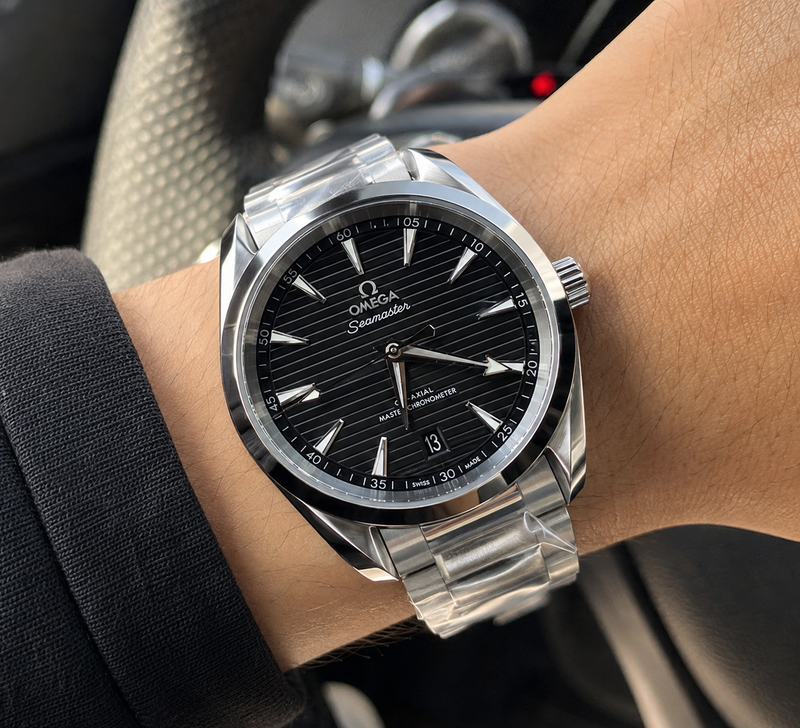 OMEGA SEAMASTER AQUA TERRA NEGRO