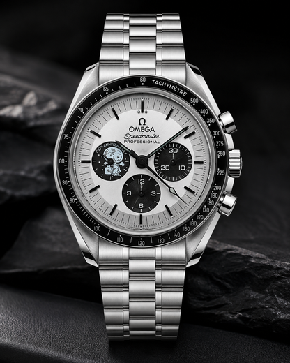 OMEGA SPEEDMASTER PROFESSIONAL SNOOPY PLATEADO