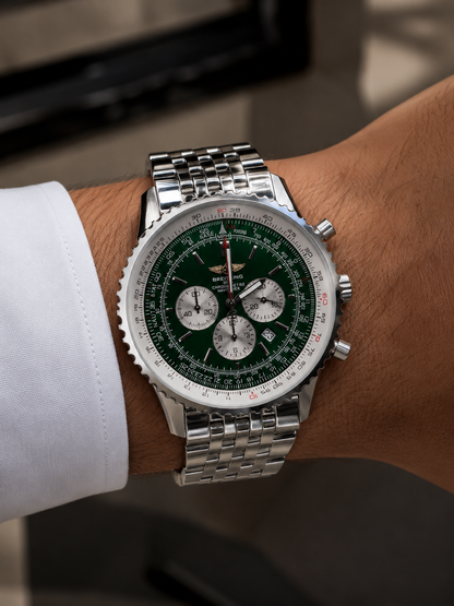 BREITLING NAVITIMER CHRONOGRAPH 46 MM ACERO