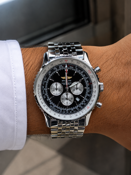 BREITLING NAVITIMER CHRONOGRAPH 46 MM ACERO