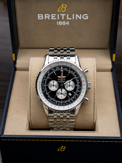 BREITLING NAVITIMER CHRONOGRAPH 46 MM ACERO
