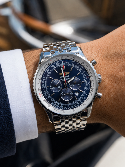 BREITLING NAVITIMER CHRONOGRAPH 46 MM ACERO