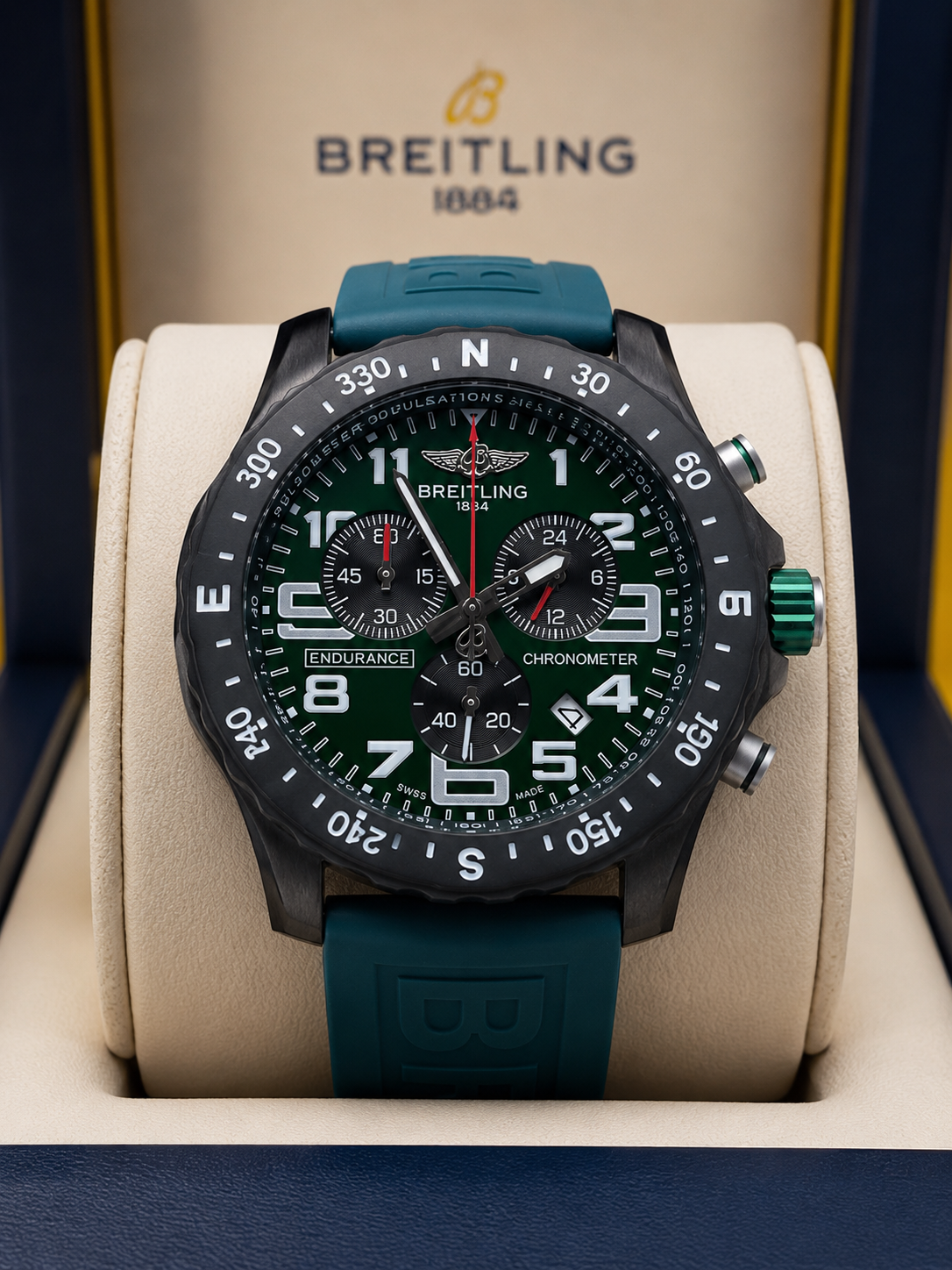 BREITLING ENDURANCE PRO CHRONOGRAPH 44 MM – CORREA DE CAUCHO
