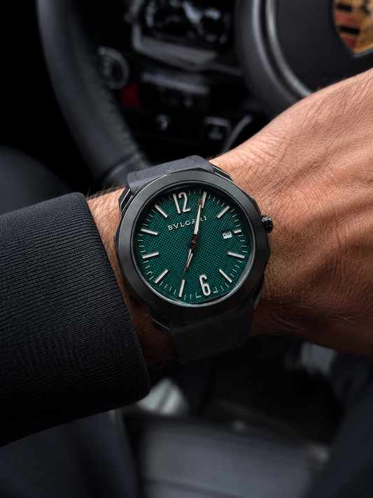 BVLGARI OCTO 42 MM – CORREA DE CAUCHO
