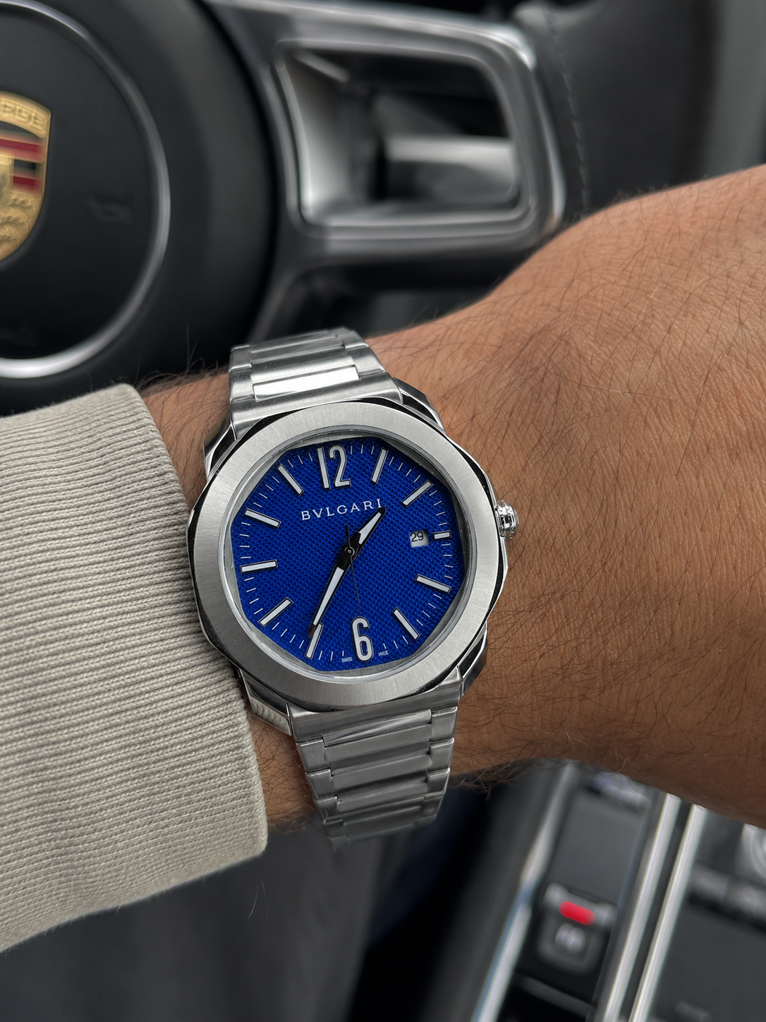 BVLGARI OCTO 42 MM – AUTOMÁTICO – BRAZALETE EN ACERO INOXIDABLE