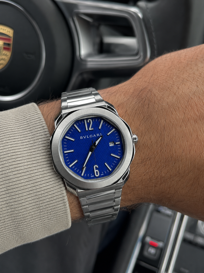 BVLGARI OCTO 42 MM – AUTOMÁTICO – BRAZALETE EN ACERO INOXIDABLE