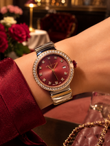 BVLGARI LVCEA 33 MM – CUARZO – BRAZALETE BICOLOR EN ACERO INOXIDABLE