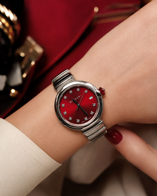 BVLGARI LVCEA TUBOGAS DAMA – 33 MM