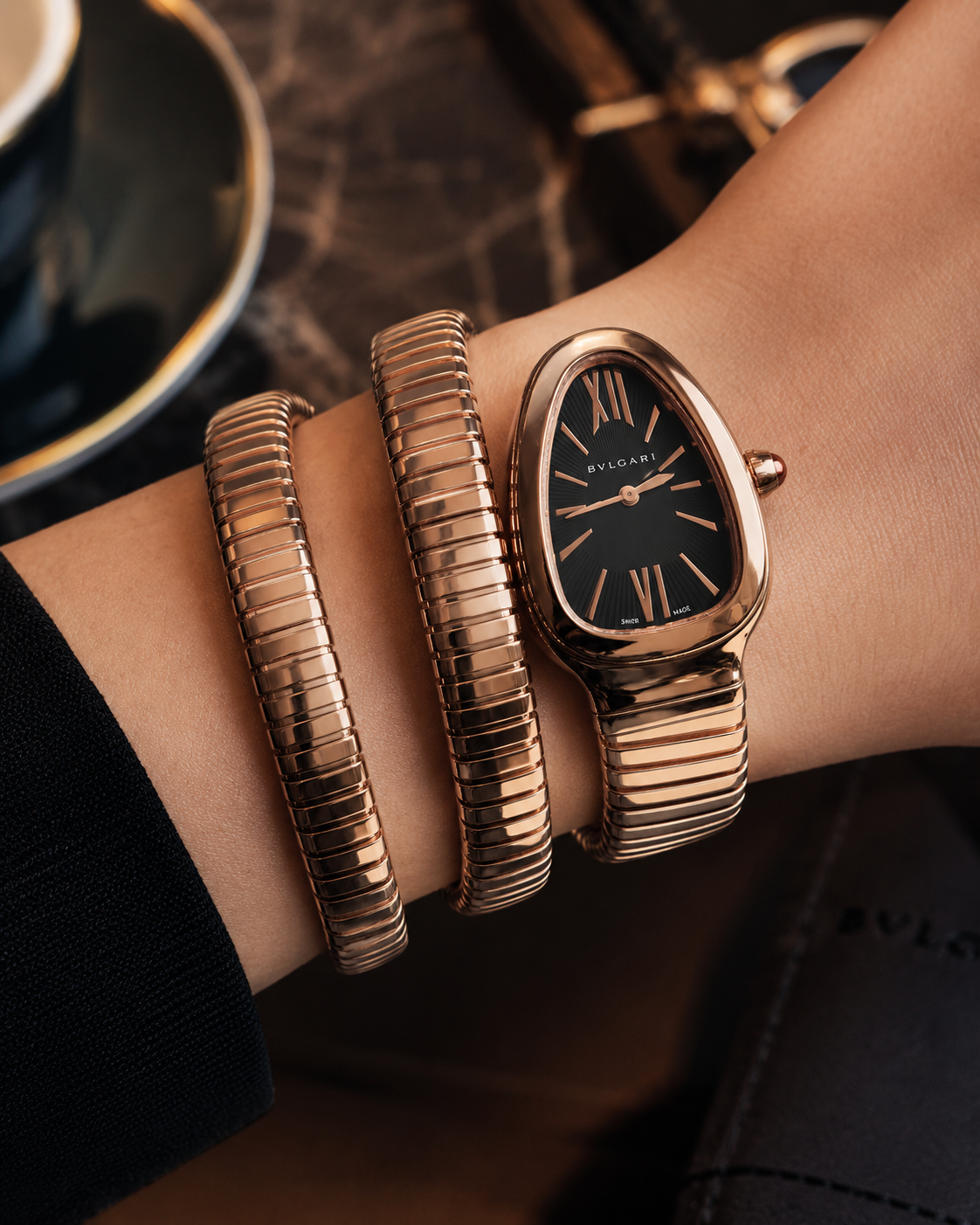 BVLGARI SERPENTI TUBOGAS DAMA – 35 MM