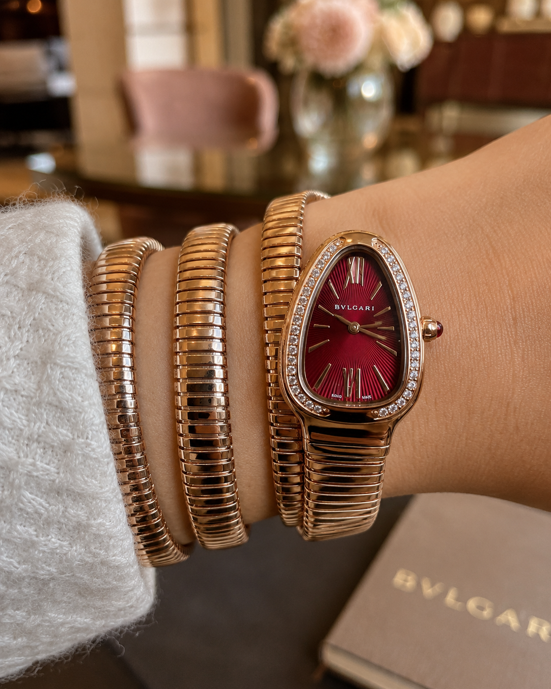 BVLGARI SERPENTI TUBOGAS DAMA – 35 MM