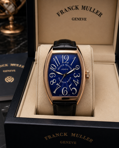 FRANCK MULLER CINTRÉE CURVEX PLATINUM ROTOR CABALLERO – 43 MM