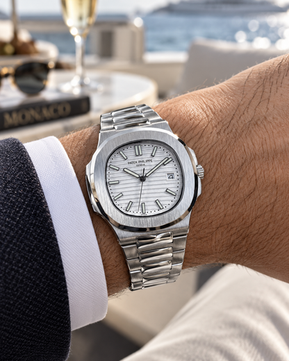 PATEK PHILIPPE NAUTILUS 5711 AUTOMÁTICO ACERO ESFERA BLANCA 40 MM