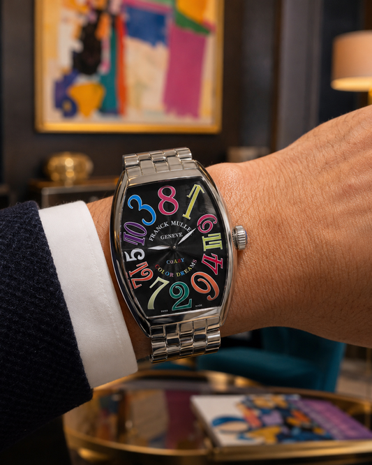 FRANCK MULLER CRAZY HOURS COLOR DREAMS CABALLERO – 43 MM
