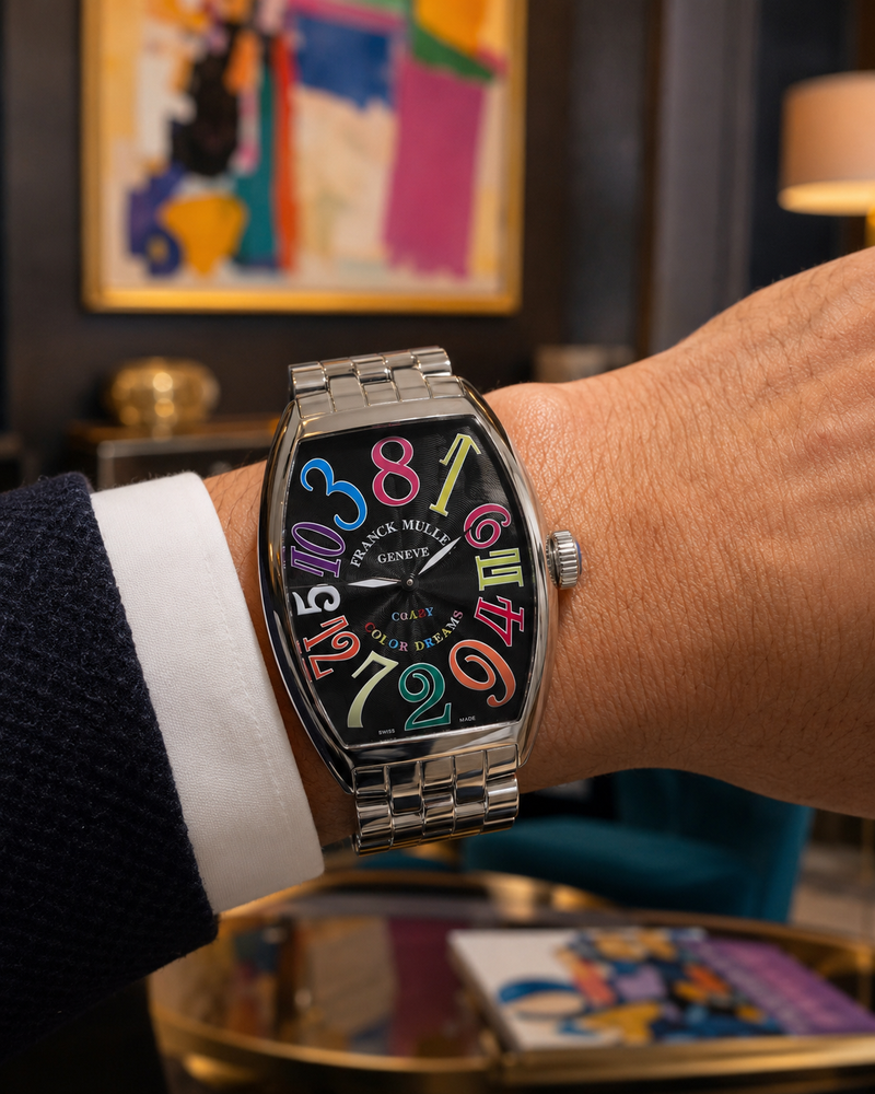 FRANCK MULLER CRAZY HOURS COLOR DREAMS CABALLERO – 43 MM