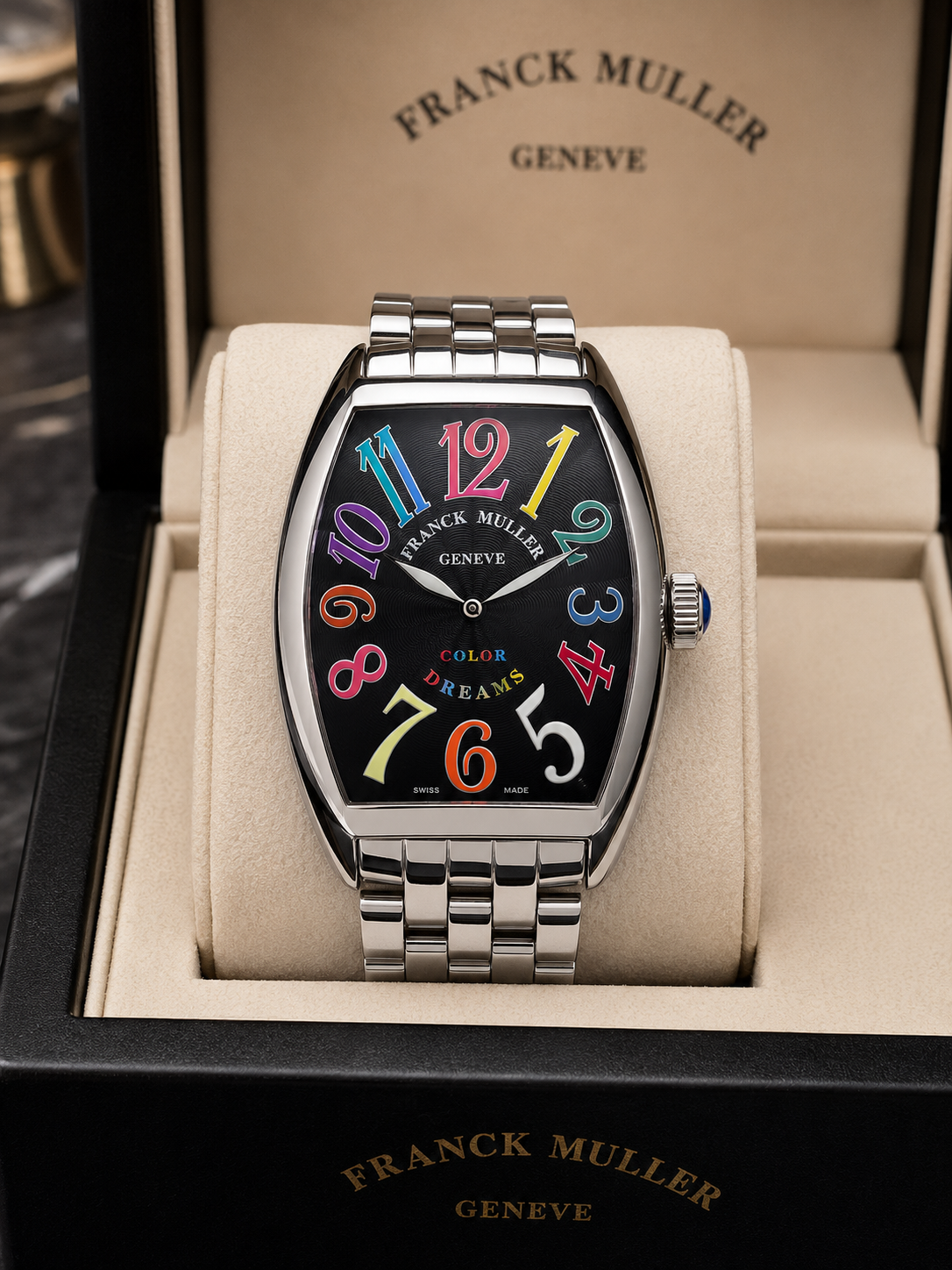 FRANCK MULLER CRAZY HOURS COLOR DREAMS CABALLERO – 43 MM