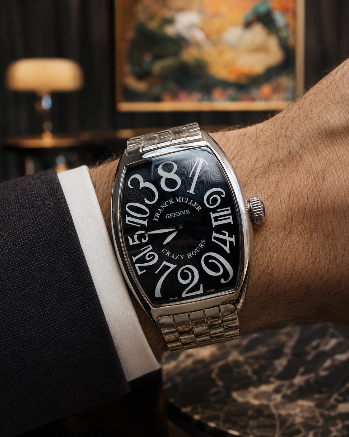 FRANCK MULLER CRAZY HOURS COLOR DREAMS CABALLERO – 43 MM